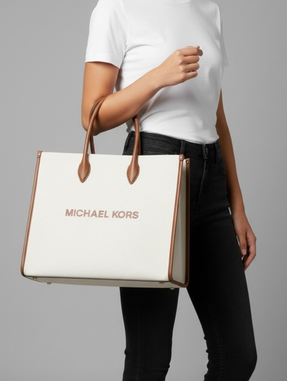 Michael Kors Canvas Tote Bag